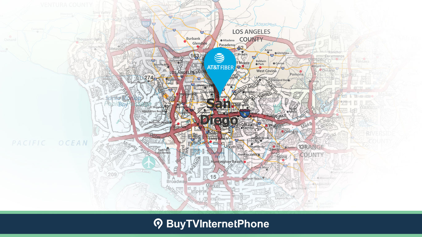 Explore AT&T Fiber Internet in San Diego, CA